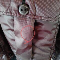 正規！モンクレールMONCLER　中綿ジャケット　メンズM ・・「ダウン　ブルゾン　ノースフェイス　パタゴニア」