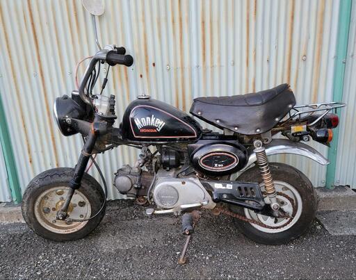 HONDA ホンダ モンキー A-Z50J モンキー不動車 ジャンク 中古 旧車 直接引取り希望 部品取り パーツ取り