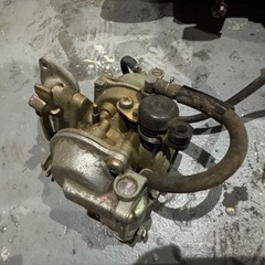 角シャリー エンジン キャブ付き