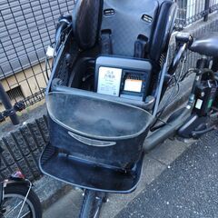 031?20インチ、前かご後チャイルドシート、3人乗り、2人乗り、電動 