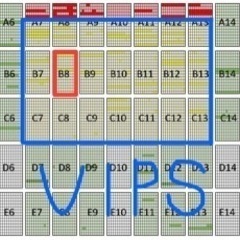 VIPS席 【B8ブロック】 ブルーノマーズ 1/20(土) チケット
