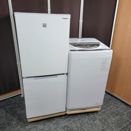 ‍♂️mh売約済み‼️配送設置は無料‼️最新2021年製✨東芝 × SHARP 家電セット