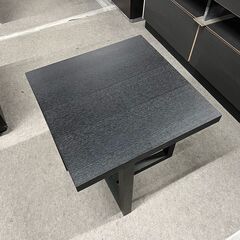 モデルルーム展示品】W300 ローテーブル サイドテーブル 木目調ダーク 