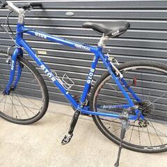 人気クロスバイク★【GIOS】MISTRAL☆ジオス人気色ジオスブルー3×8速