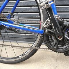 人気クロスバイク★【GIOS】MISTRAL☆ジオス人気色ジオスブルー3×8速