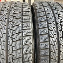 215/50R17バリ山スタッドレスタイヤ付きホイール4本 プリウスアルファ 