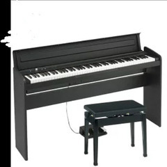電子ピアノ（KORG LP-180 BK）椅子・ペダル付
