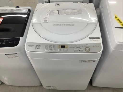 SHARP（シャープ）2019年製 全自動洗濯機 6.0kg【トレファク堺福田店】