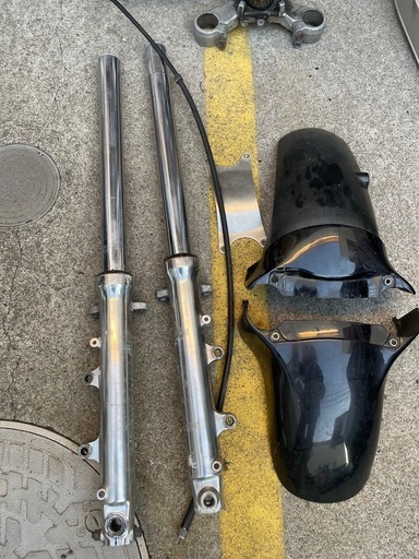 ☆FZR1000☆フロント足回り☆流用☆FZ750☆