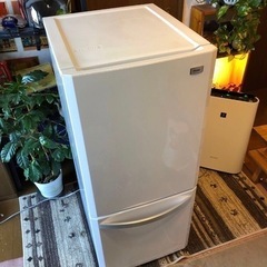 Haier 138L冷蔵庫 ホワイト 耐熱天板 2015年製