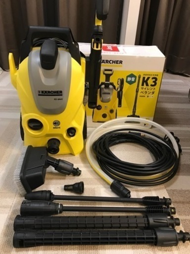 【ネット決済】KARCHER 高圧洗浄機 K3 サイレント ベランダ