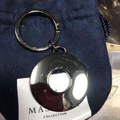 超高級 マセラティ キーホルダー パラジウム ルテニウム プラチナ ゴールド★