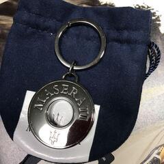 超高級 マセラティ キーホルダー パラジウム ルテニウム プラチナ ゴールド★