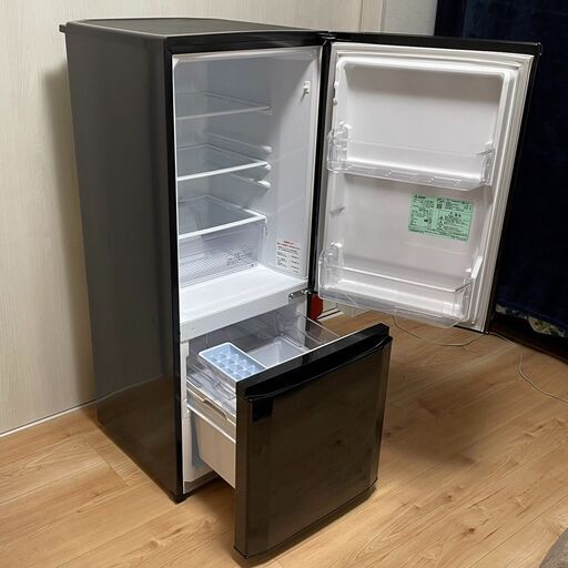 【届けます】146L　冷蔵庫　三菱　 MR-P15C-B