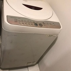 シャープ　洗濯機　ES-GE60L