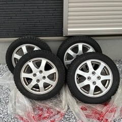 スタッドレスタイヤ（155/65R14 75Q） 引き渡し決定