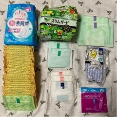 【予約済】【半額以下】女性用　生理用ナプキン各種　2,400円相当