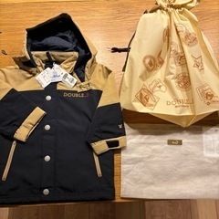 新品ミキハウスダウン★100定価29700