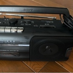 ソニー SONY CFM-10 モノラルラジカセ