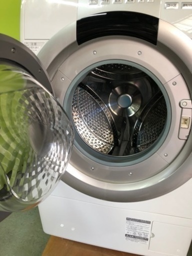 ドラム式洗濯機 プラズマクラスター シャープ 動作確認済み 洗濯7k乾燥  
