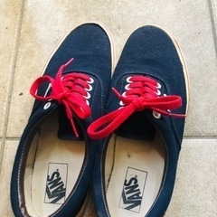 VANSスニーカー　26cm ネイビー