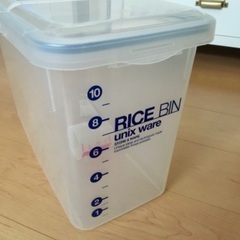 お米　ライス　ケース　容器 プラスチック　10kg