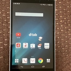 docomo dtab タブレット　d-01G