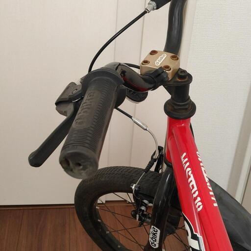 d-bike ディーバイク 赤 18インチ 補助輪つき ロクマルD-bike Master