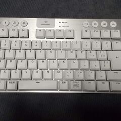 中古・使用頻度低め】Logicool G913 TKL キーボード 茶軸 ホワイト 