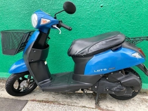 原付バイク代理出品スズキ　レッツ超低走行