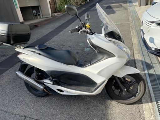 PCX JF28 希少初期型　タイ仕様カスタム　無限マフラー　前後サス、駆動系リフレッシュ済み