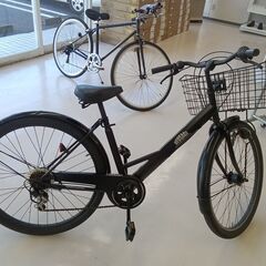 ★ジモティ割あり★  自転車 ２７インチ ブラック クリーニング済み TC966