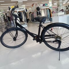 ★ジモティ割あり★ VERONIQUE 自転車 ２７インチ ブラック クリーニング済み TC511 ☆ジモティ割あり☆ VERONIQUE 自転車 27インチ ブラック