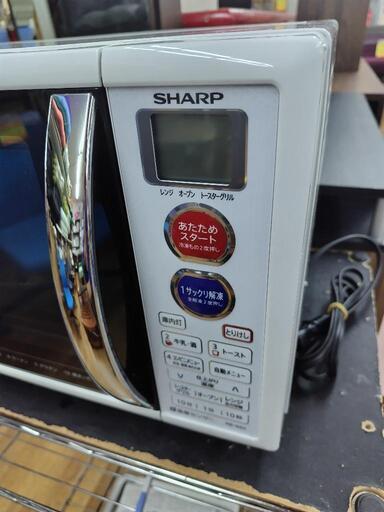 J304☆庫内使用感☆SHARP☆オーブンレンジ☆RE-S5C-W☆2015年製