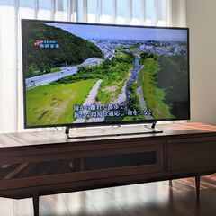 【REGZA】4K液晶テレビ（49インチ）とテレビボード