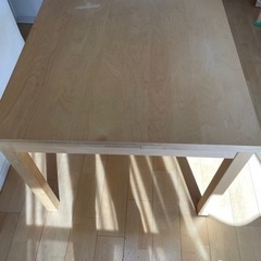 IKEA 伸長　ダイニングテーブル