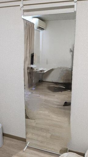 【取引先決定】全身突っ張りミラー　600×1700