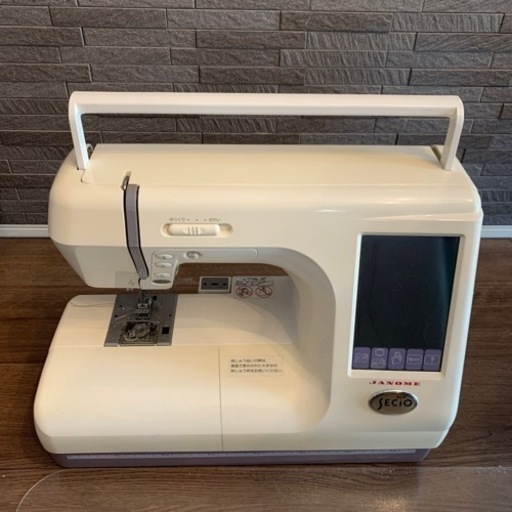 コンピュータミシン、ジャノメミシンJANOME スーパーセシオSECIO 9500 刺繍ミシン
