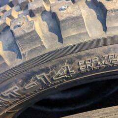 競技用中古スパイクタイヤ（フルピン）195/65R15 MT-14