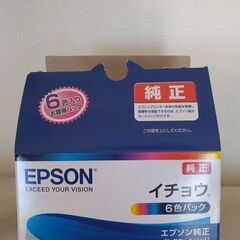 EPSON　純正インクカートリッジ（イチョウ）5色