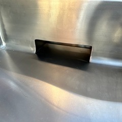 美品 業務用 特注品 蛇口付き ステンレス 置き型シンク 台下シンク ペット