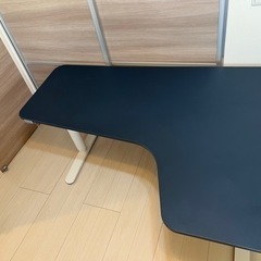 IKEA 電動昇降 コーナー デスクBEKANT