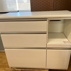 N535☆ニトリ製☆キッチンカウンター☆キッチンボード☆幅1000mm