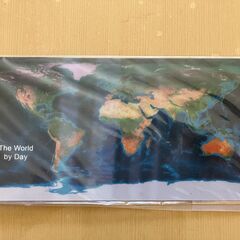 世界地図　レンチキュラーカード
