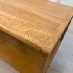 取引中【美品】【オシャレ】クラム センターテーブル Clam ローテーブル