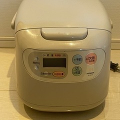 炊飯器（日立RZ-BA10)