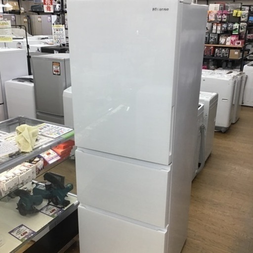 #A-43【ご来店頂ける方限定】Hisenseの3ドア冷凍冷蔵庫です