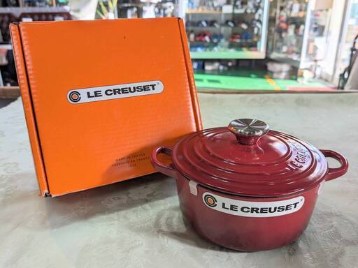 【愛品倶楽部柏店】Le Creuset　ル・クルーゼ　ココット・ロンド　18cm