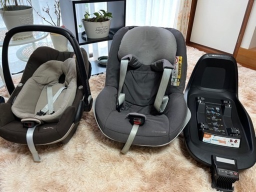 MAXI-COSI マキシコシ　ペブルプラス　2wayパール　2wayFixセットチャイルドシート　ISOFIX