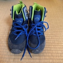 登山靴　24センチ　ブルー